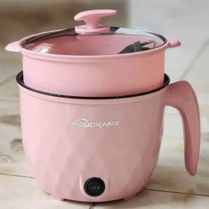 Pink mini multifunction Cooker