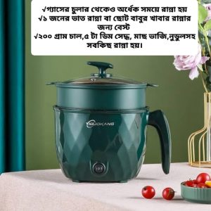 Green mini multifunction Cooker